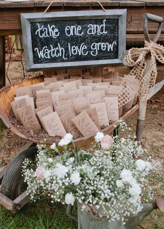 rustic chalkboard wedding favors wedding decor ideas