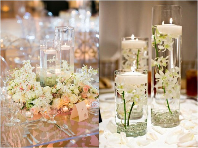 Floating Wedding Centerpieces