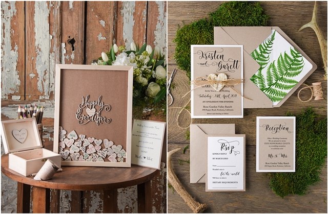 Rustic Wedding Guest Book Ideas