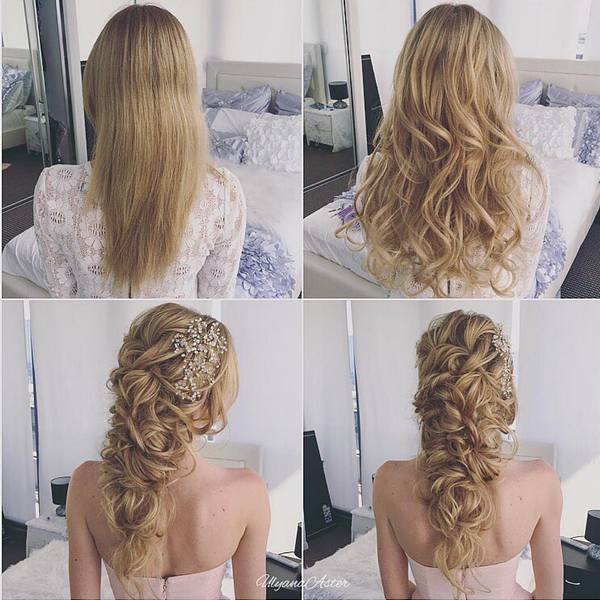 Ulyana Aster Long Bridal Hairstyles for Wedding_25 ❤ See More: http://www.deerpearlflowers.com/long-wedding-hairstyleswe-absolutely-adore/