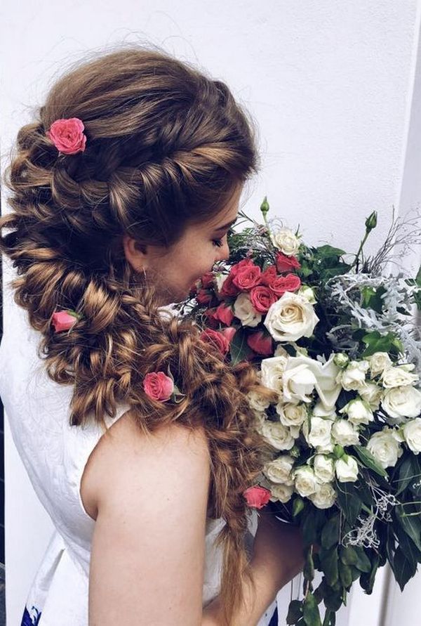 Ulyana Aster Long Wedding Hairstyles & Updos 14