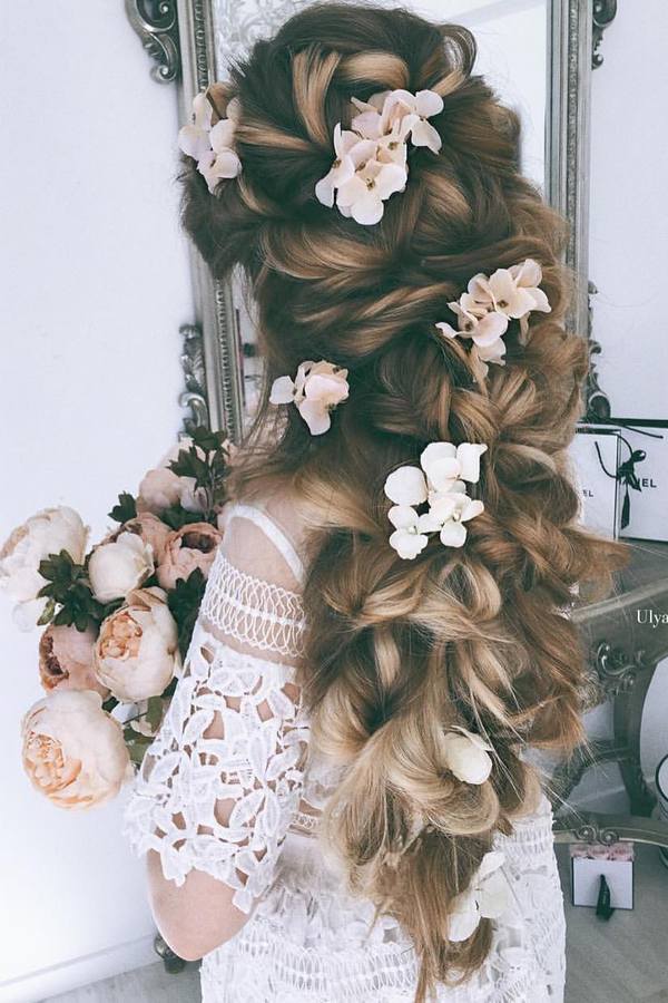 Ulyana Aster Long Wedding Hairstyles & Updos 2