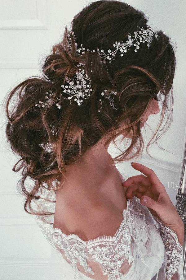 Ulyana Aster Long Wedding Hairstyles & Updos 7