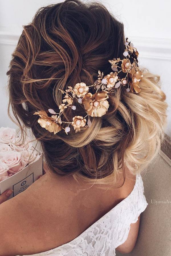 Ulyana Aster Long Wedding Hairstyles & Updos 9