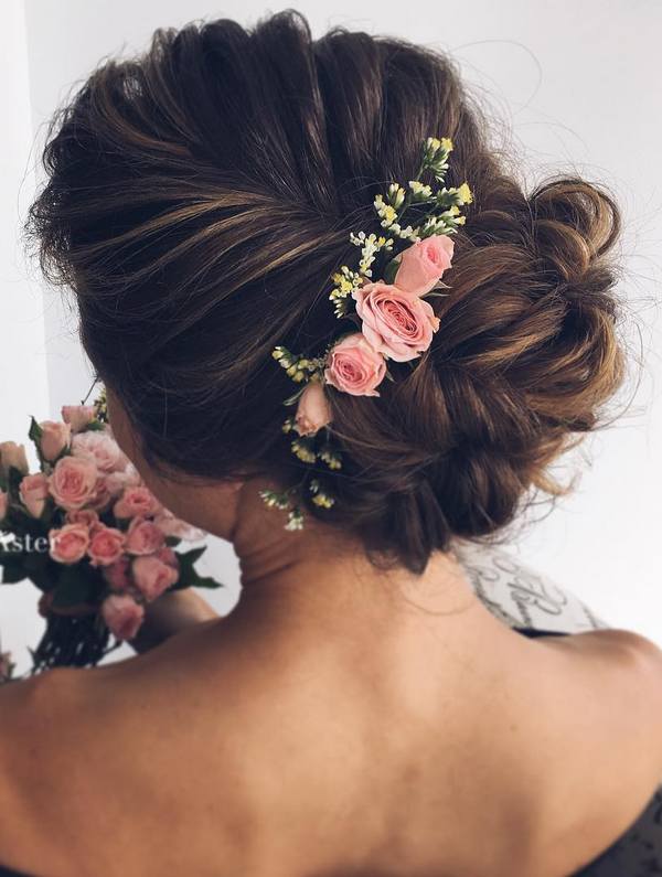 Ulyana Aster Long Wedding Hairstyles & Wedding Updos