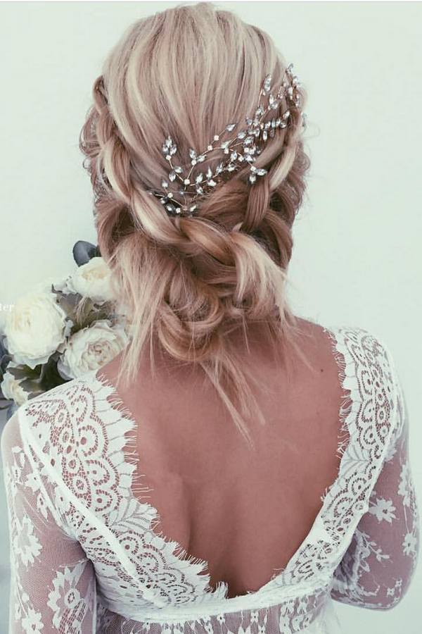 Ulyana Aster Long Wedding Hairstyles & Wedding Updos