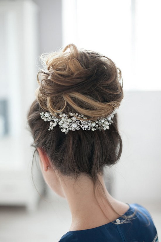 Wedding Headpiece Bridal Head Piece Decorative Hair Adornment Large Decorative Bridal Hair Comb