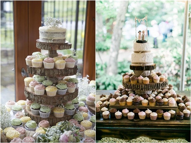 rustic wedding cupcake ideas