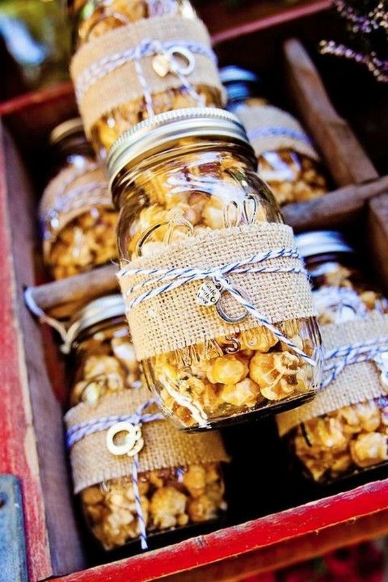 DIY Rustic Wedding Favors