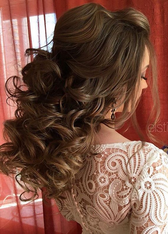 Elstile wedding hairstyles for long hair 32