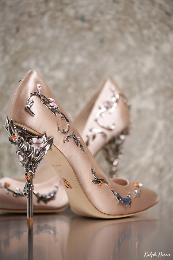 ralph and russo wedding heels