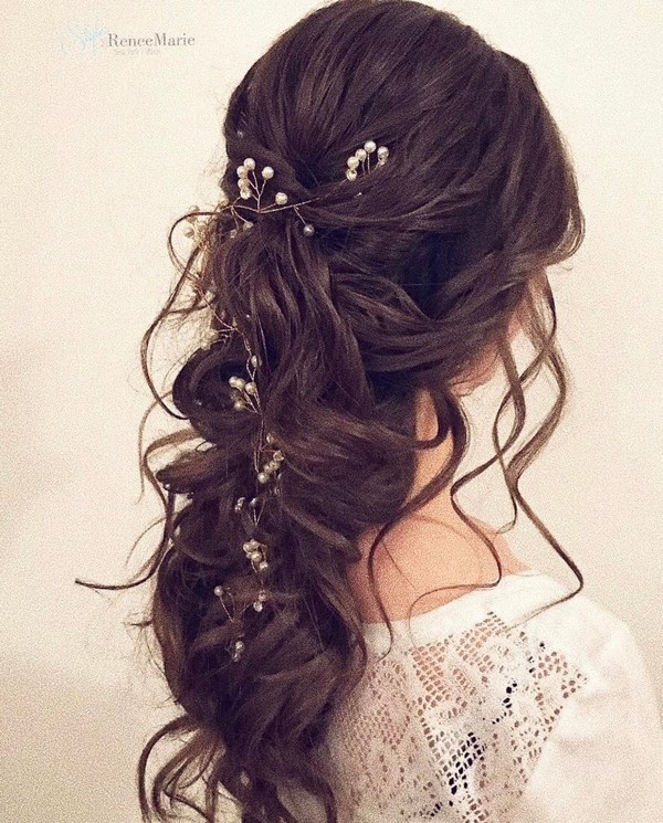 Ulyana Aster Wedding Hairstyles Inspiration