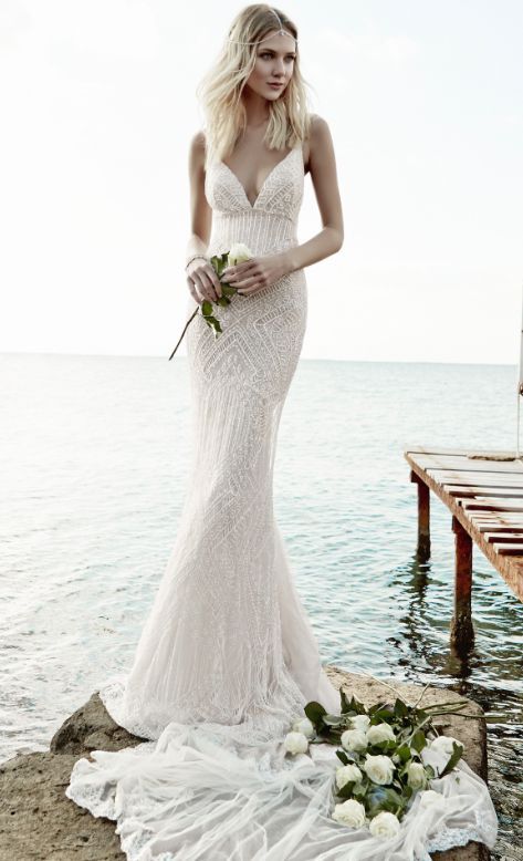Victoria Kyriakides vintage lace wedding dress