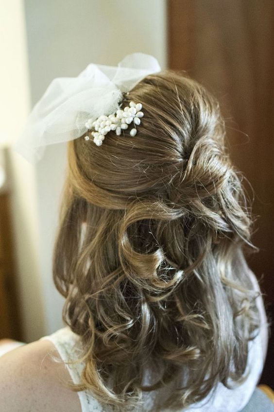 Wedding hairstyle idea via Green Blossom Photography