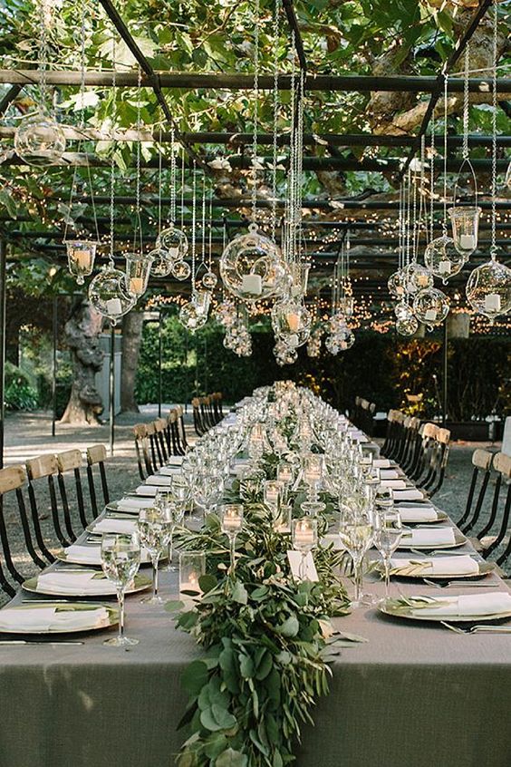 boho hanging wedding decor ideas