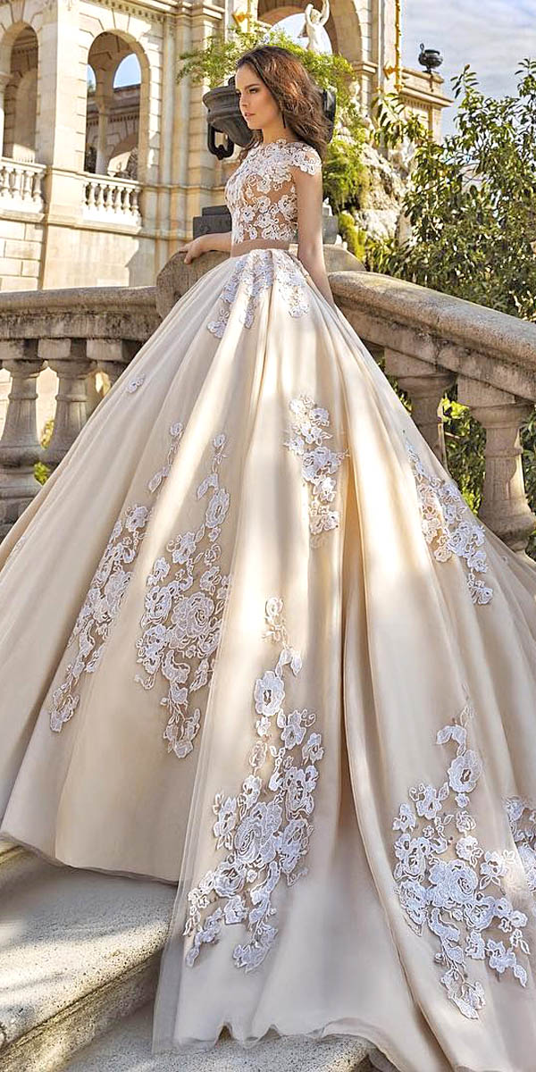 ball gown wedding dresses via malyarovaolga instagram ...