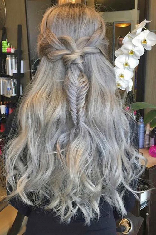 long braided wedding hairstyle ideas via theconfessionsofahairstylist