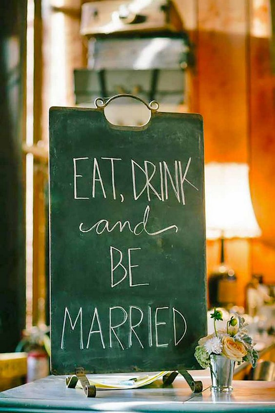 rustic chalkboard wedding signs mirelle carmichael