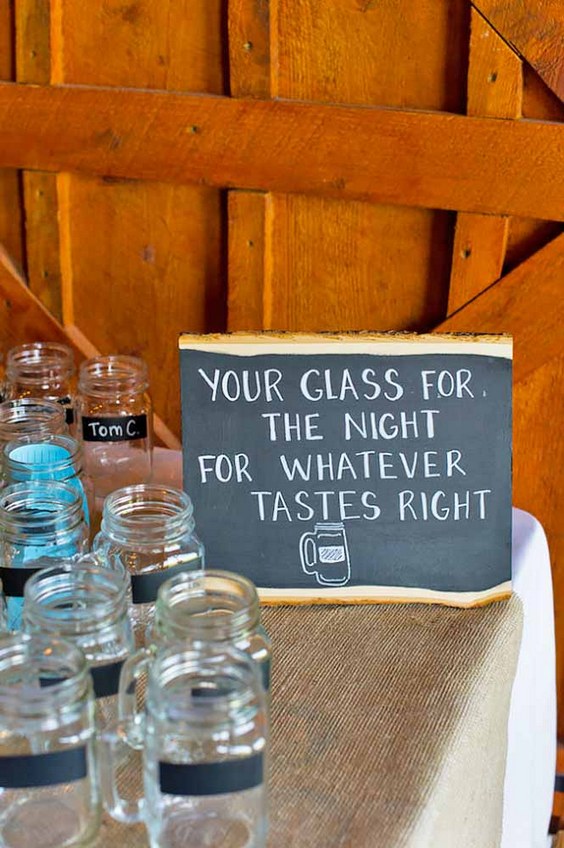 rustic wedding signs brittany anderson photography