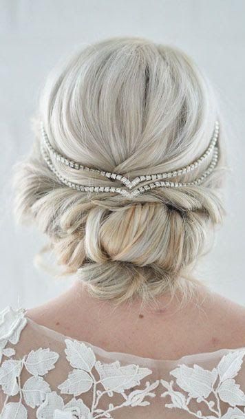 wedding day updo hairstyle