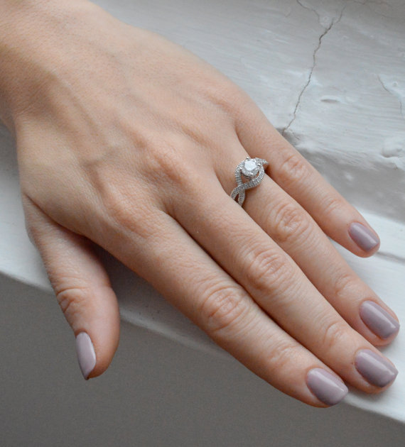 1.25ct Brilliant Cut Engagement Ring