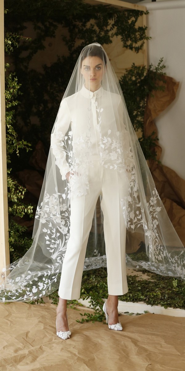 28 Gorgeous Wedding Pantsuits and Jumpsuits for Brides