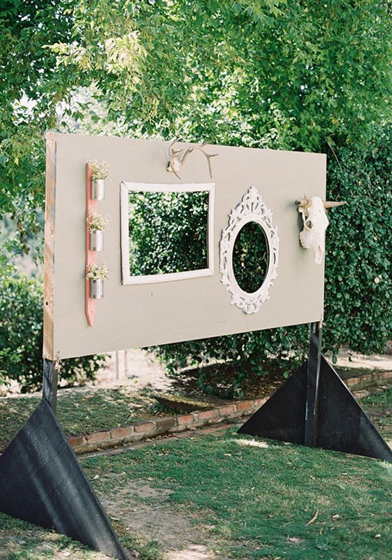 DIY photo booth ideas