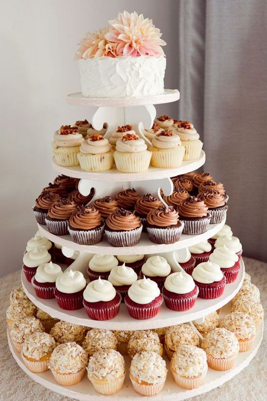 25 Delicious Wedding  Cupcakes  Ideas We Love Deer Pearl 