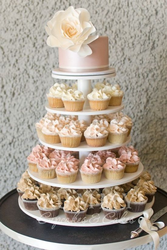 Mini Wedding Cake Wedding Cupcake 25