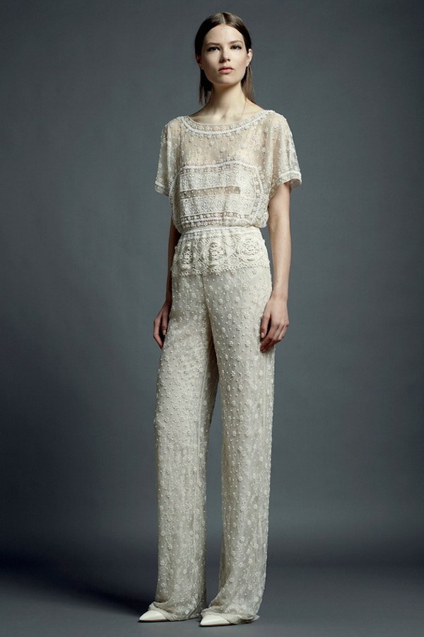 Viktor & Rolf wedding pantsuit