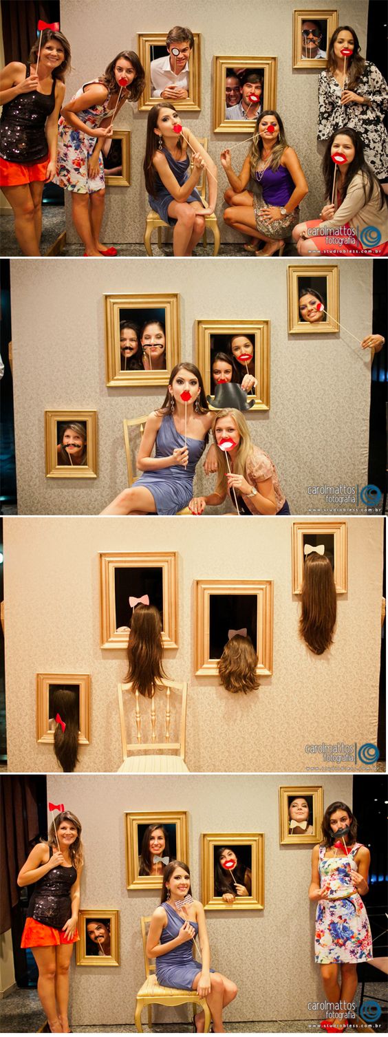 unique wedding photo booth wall