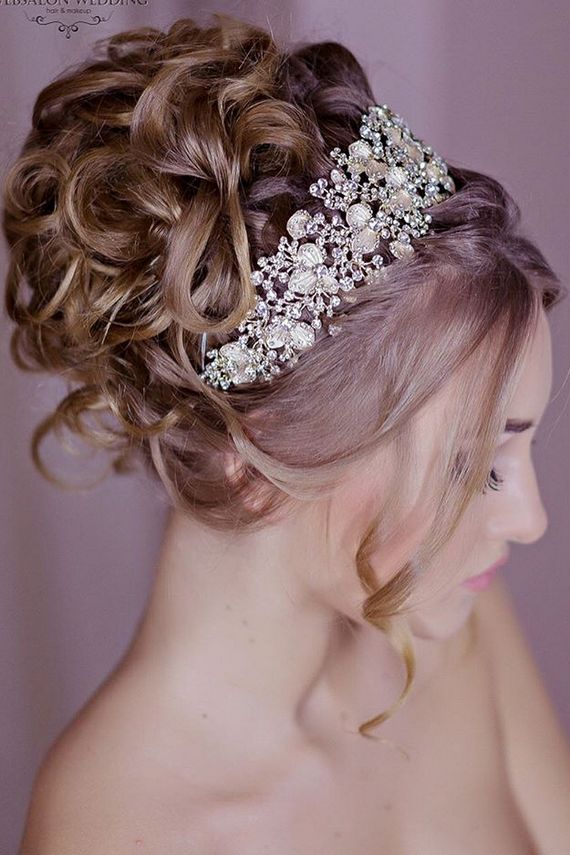 Long wedding hairstyles and wedding updos from Websalon Weddings 23