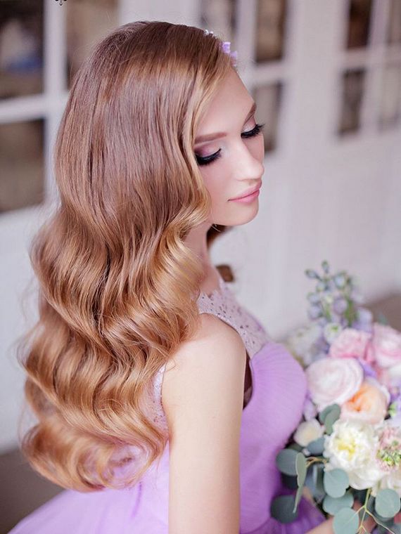 Long wedding hairstyles and wedding updos from Websalon Weddings 47
