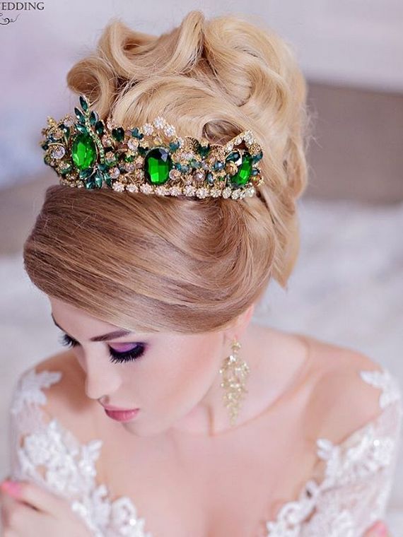 Long wedding hairstyles and wedding updos from Websalon Weddings 49