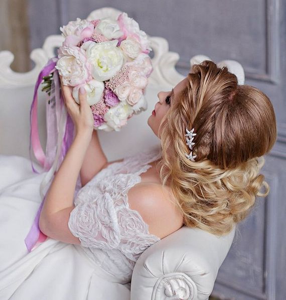 Long wedding hairstyles and wedding updos from Websalon Weddings 58
