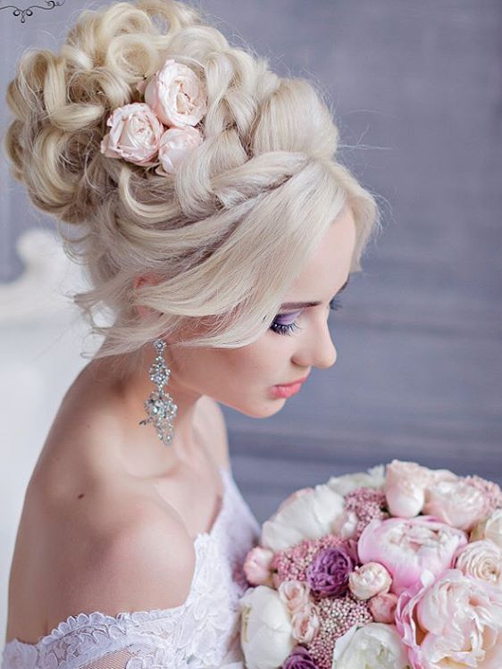 Long wedding hairstyles and wedding updos from Websalon Weddings 60