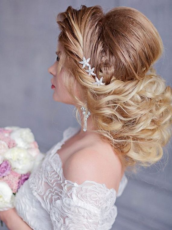 Long wedding hairstyles and wedding updos from Websalon Weddings 63