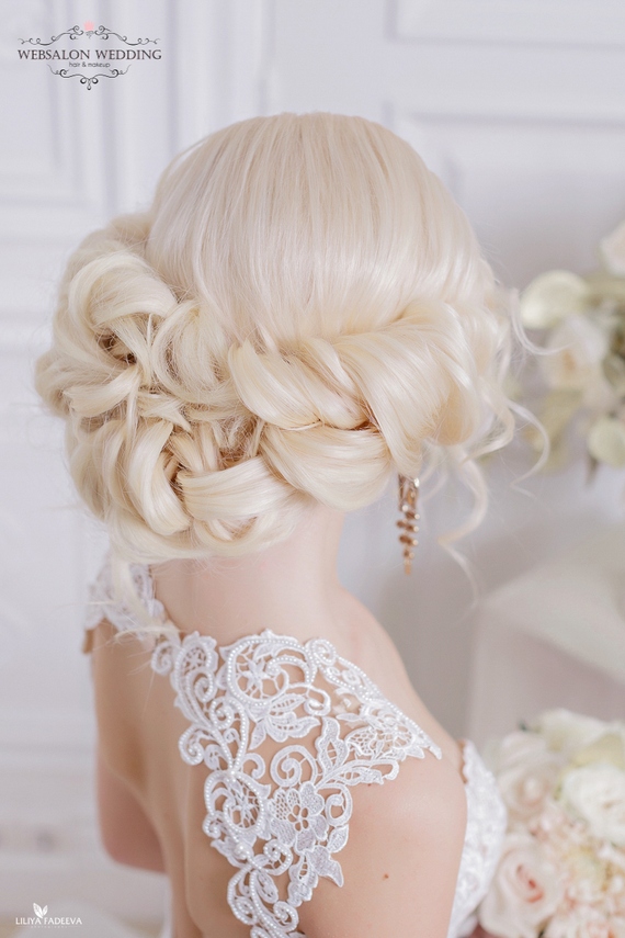 Long wedding hairstyles and wedding updos from Websalon Weddings 66