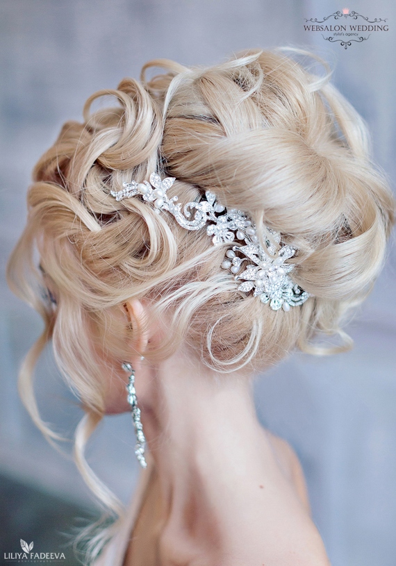 Long wedding hairstyles and wedding updos from Websalon Weddings 71