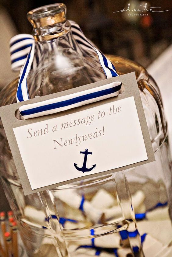 Nautical Guest Book Alternative