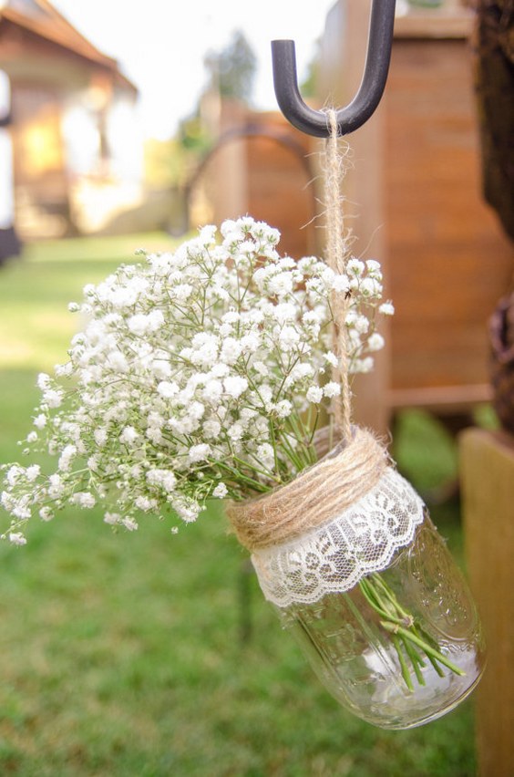 Rustic Wedding Mason Jar