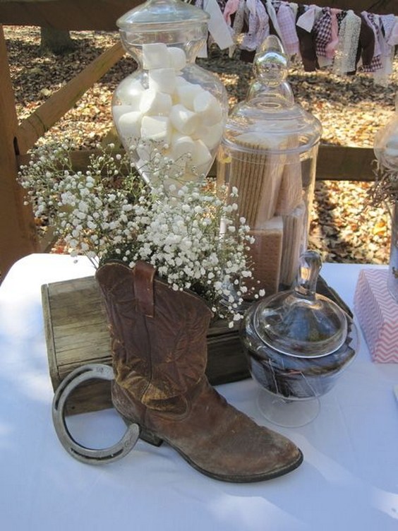 S'mores at a Cowgirl Wedding