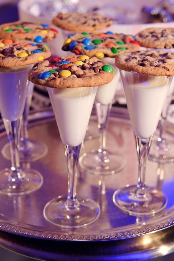 30 Trendy Wedding S'more, Cookies & Milk Bar Ideas 22 Wedding toast for kids