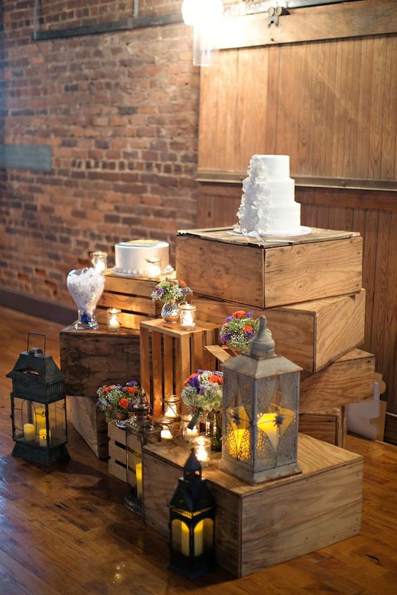 cotton warehouse wedding ceremony organic rustic atlanta