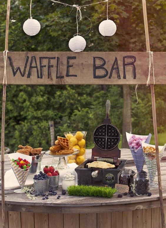 country wedding brunch ideas