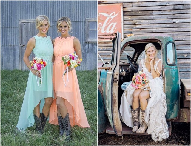 cowboy boots wedding ideas