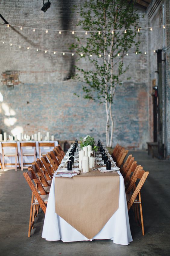 industrial reception ideas