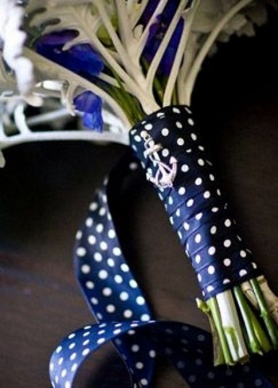 nautical wedding bouquet