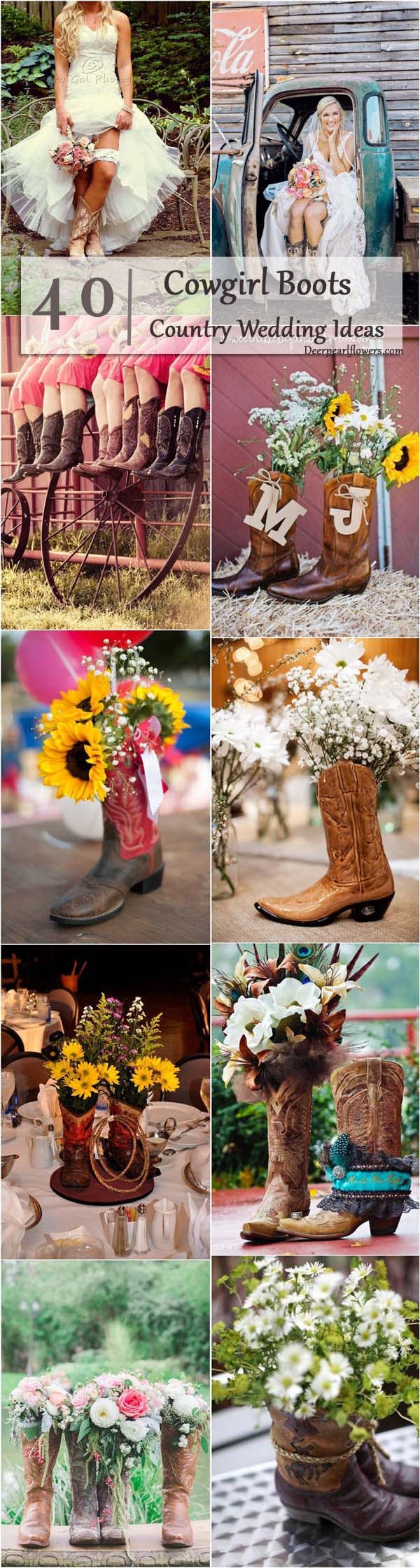 rustic country cowboy cowgirl wedding ideas