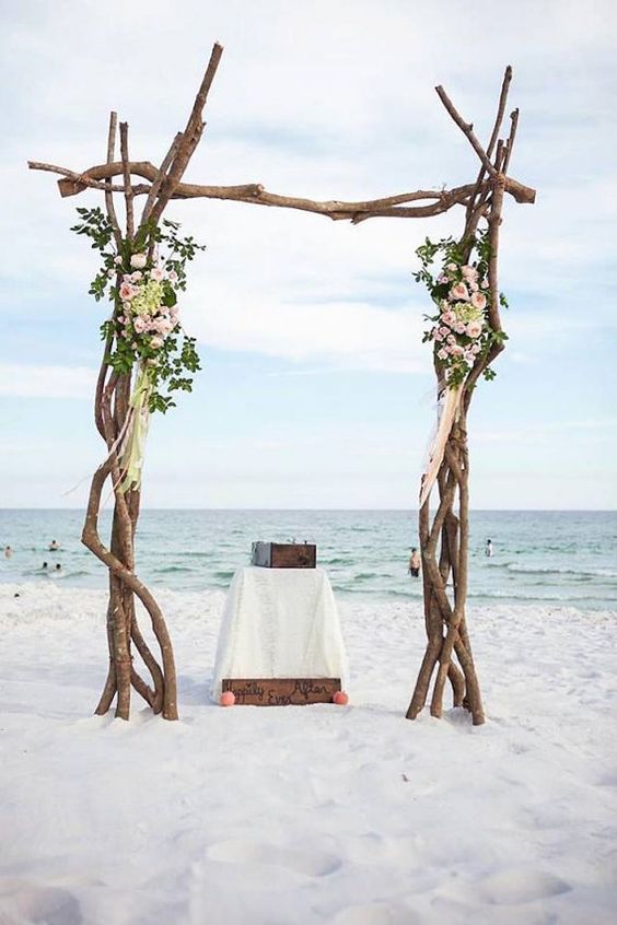 Driftwood Wedding Arch